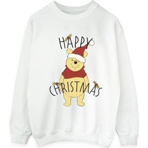 Li-cense Disney heren winnie de poeh vrolijk kerstmis holly sweatshirt