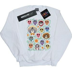 Li-cense Disney heren coco hoofden patroon sweatshirt