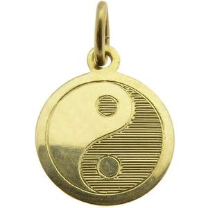 Christian Gouden yin yang hanger