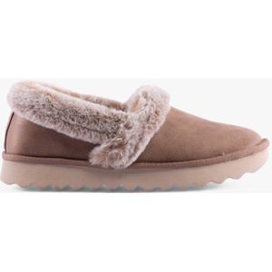 Skechers - Cozy Up - Pantoffels - Taupe - Synthetisch