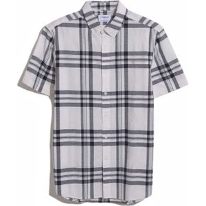 Farah - Kele Bold Check - Herenoverhemd - Ecru