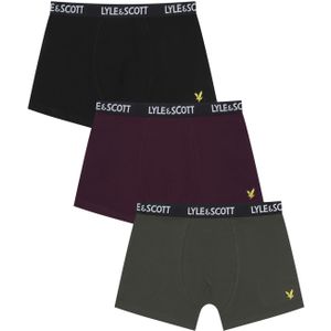 Lyle & Scott - Core Trunks - Boxershorts - Multicolour - 3-pack