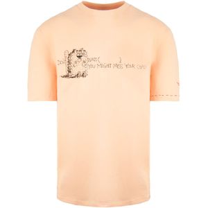 Puma x Michael Lau - Long Tee - Korte Mouw - Peach - Heren T-shirt