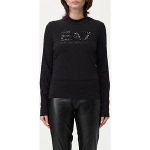 EA7 Emporio Armani - Train Logo Series - T-shirt - Kristallen - Lange Mouwen