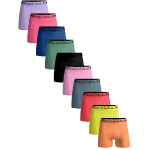 Muchachomalo Heren Boxershorts - 10 Pack - Maat S - 95% Katoen - Mannen Onderbroeken