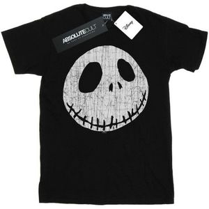 Li-cense Disney heren nightmare before christmas jack gekraakt gezicht t-shirt