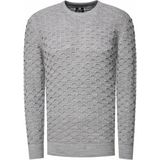 Rusty Neal - Gebreide Trui - Effen Kleur - Ronde Hals