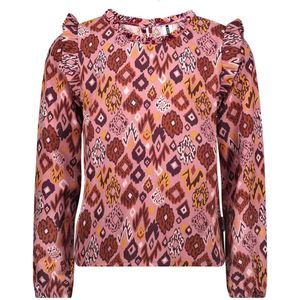 B.Nosy Meisjes blouse philou pleasant aop