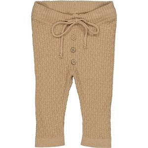 Levv Newborn baby jongens broek zowi brown tan