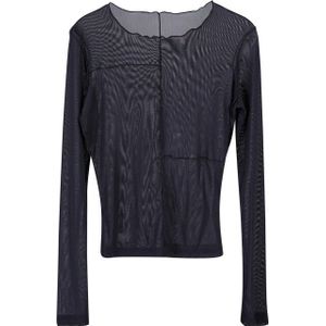 Urban Classics Dames mesh top met lange mouwen
