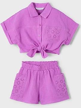 Mayoral Zomer top + short meisjes orchidee