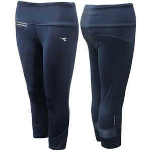 Diadora - 6/8 Legging - Blauw - Dames
