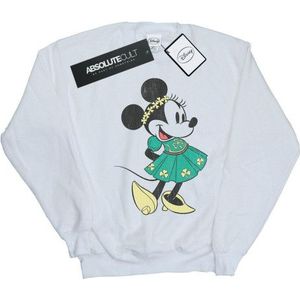 Li-cense Disney dames minnie mouse st patrick's day kostuum sweatshirt