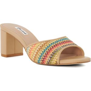 Dune - Multicolour Rainbow - Muiltjes - Blokhak - Synthetic Sole