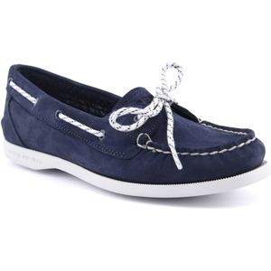 Sperry - Authentic Original 1-Eye - Bootschoenen - Marineblauw - Van Leer