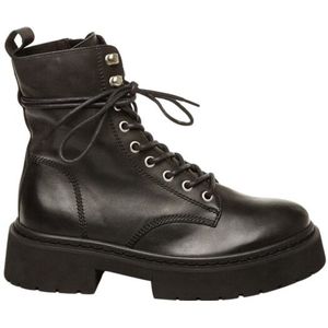 Steve Madden - Gusto Biker - Boots - Zwart - Leer