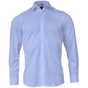 Marvelis - Chambray - Heren Overhemd - Met Lange Mouwen