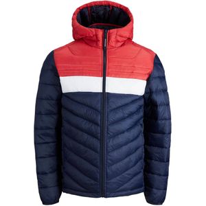 Jack & Jones - Jje Held Puffer Hood - Gewatteerd Jack - Veelkleurig