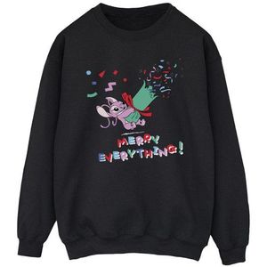 Li-cense Disney heren lilo en stitch engel vrolijk alles sweatshirt