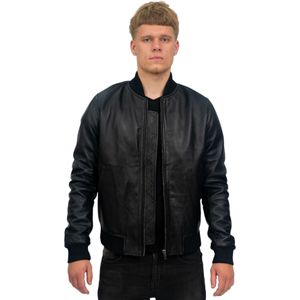 Heren - Leren Bomberjack - Bruin - Pretoria