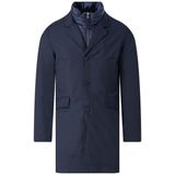 Duno - Spencer Coat - Donkerblauwe Manteltas - Heren