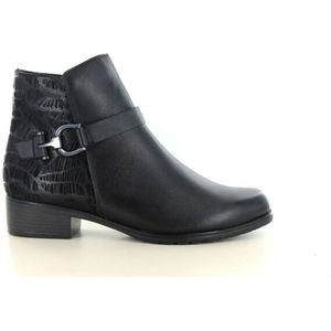 Remonte - Enkellaarsjes - Zwart - Dames