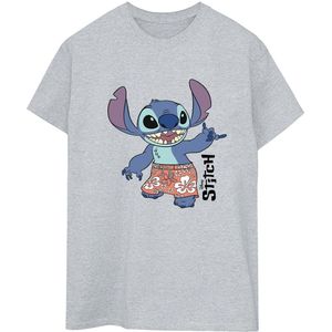 Li-cense Disney dames lilo & stitch bermuda shorts katoenen vriend t-shirt