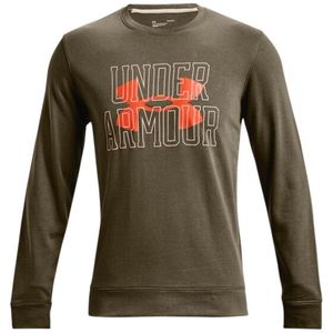 Under Armour - Sweater - Zwart - Katoen/Polyester - Grafische Druk