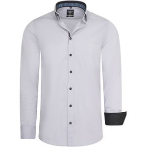 Rusty Neal - Casual Business Overhemd - Body Fit - Contrasterend Design