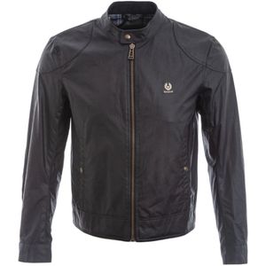 Belstaff - Kelland - Gewaxt Katoenen Jas - Donker Marineblauw