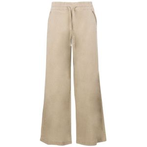 Trespass - Eenvoudige Skinny Broek - Groen - 55% Linnen 45% Viscose