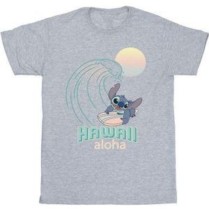 Li-cense Disney heren lilo en stitch hawaii t-shirt