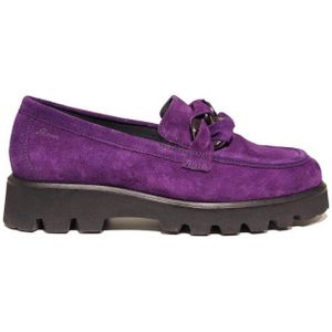 Sioux - Meredira-727-H Slipper - Dames - Grijs - Kalbvelour-Leder - H-Weite