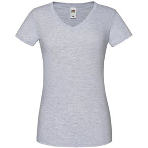 Fruit of the Loom - Dames Iconisch V Hals T-shirt - Katoen