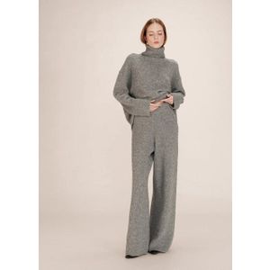 Grace & Mila - Taxton - Broek - Grijs - Gebreid Wol