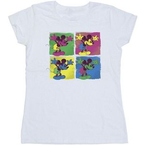 Li-cense Disney dames mickey mouse pop art katoenen t-shirt