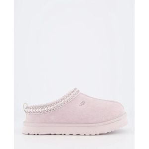 Pastel Lila - Plateau Clog - Ethno Look - Zonder Sluiting - Lamswol
