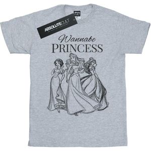 Disney princess Dames wannabe prinses katoenen vriendje t-shirt