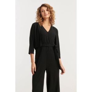 Smashed Lemon - 25271 - Bolero - Zwart - Stretchy Crinkle