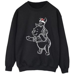Li-cense Disney dames winnie the pooh knorretje kerst sweatshirt