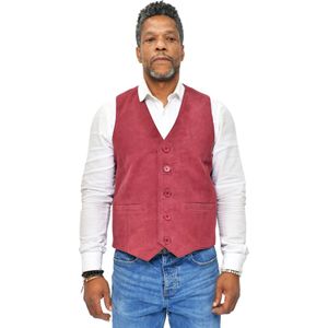 Heren - Geitensuède - Gilet - Norwich