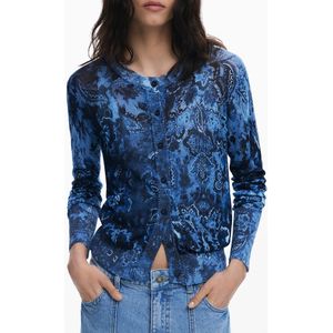 Bloemenprint Lange Mouwen Cardigan