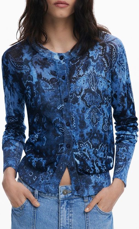 Bloemenprint Lange Mouwen Cardigan