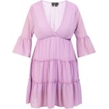 faina mini-jurk met ruches