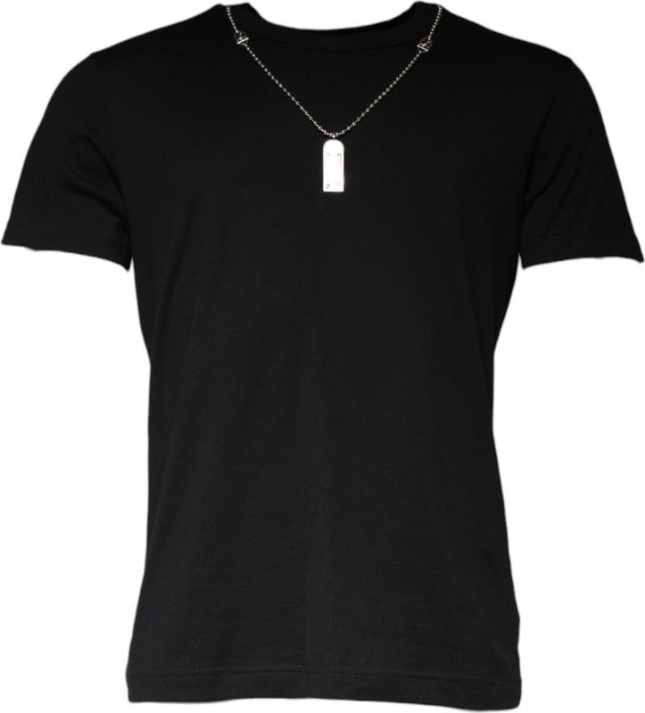 Dolce & Gabbana - TSH87690 - T-shirt - Zwart - Korte Mouwen