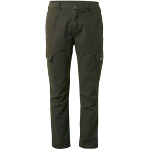 No Excess Pants cargo garment dyed stretch taupe