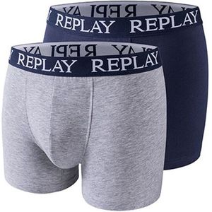 Replay - Boxershort - Melange - Set van 2