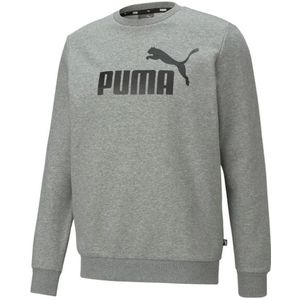Puma - Heren Essentials - Sweatshirt - Met Groot Logo - Ronde Hals