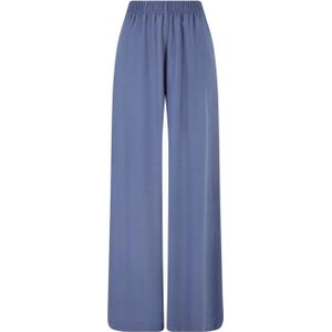 Urban Classics Dames viscose broek met wijde pijpen los