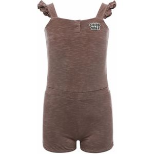 Looxs Revolution Jumpshort slub jersey taupe voor meisjes in de kleur